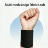 Adjustable Sports Wrist Guard Sweat Absorption Technology Flexibility Polyester Texture Great for Volleyballs Badminton