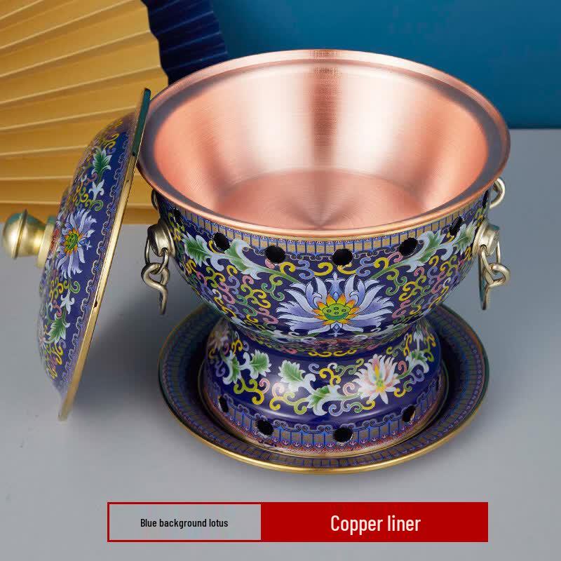 Jingtailan Single Alcohol Copper Hot Pot