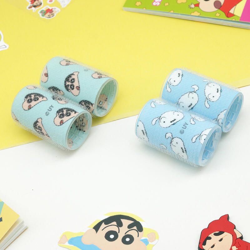 Лето Карандаш Син-чан Бигуди 2-е издание Набор из 2 шт. 2 типа Shinchan Hair Roll 2 2p Set (White)