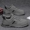 Men's Shoes 2025 Autumn New Men's Retro Tooling Thick-soled Construction Site Work Labor Insurance Shoes Non-slip and Wear-resistant Shoes