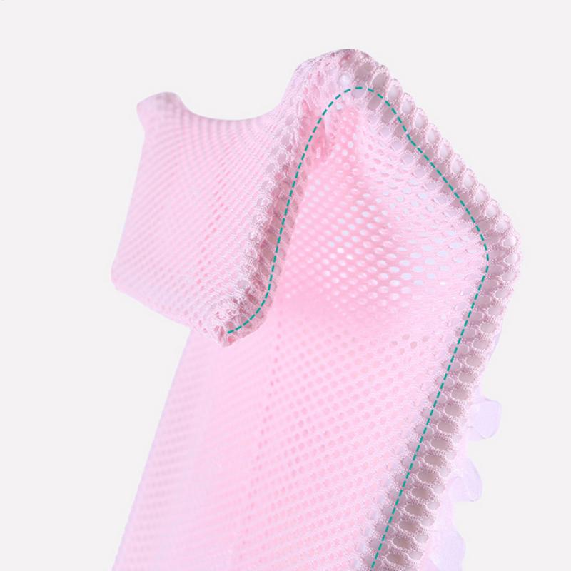 Baby Bath Support Net Bathing Bracket Shower Cushion Comfortable Mat Pad Bathroom Support For 0-6 Months Old Children Girls Boys