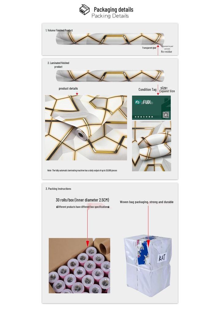 High-End Geometric 3D Wallpaper: Self-Adhesive, Waterproof, Moisture-Proof for E-sports or Home Decor