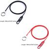 3-digits Combination Bicycle Password Lock 150cm Length Zinc Alloy Combination Bike Lock Steel Cable High Strength