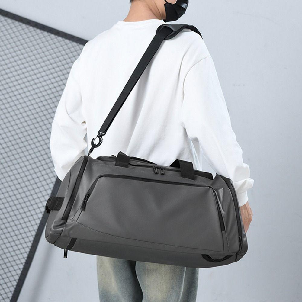 Casual Travel Duffel Bag Large Capacity Gym Shoulder Bag Travel Luggage Handbag  Business Trips