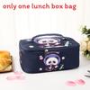 Cartoon Insulated Bento Bag For Kids With Aluminum Foil Lunchbox Carrier For School Or Travel