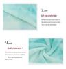 Gradient Iridescent Faux Rabbit Fur Fabric for Autumn/Winter - 100% Polyester, Ideal for Bags, Luggage, Home Textiles, Shoes, and Home Furnishings.