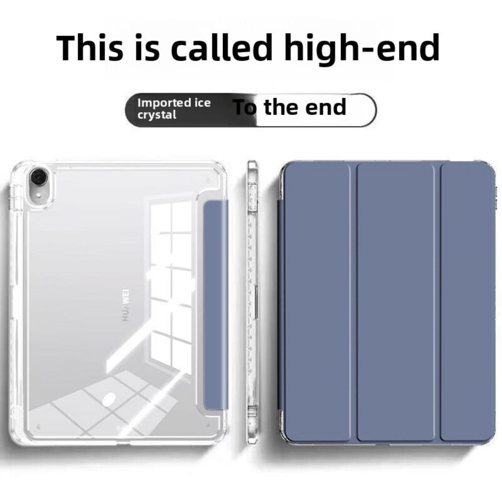 2025 for iPad Case Transparent Acrylic Cover with Pencil Holder for iPad 11 Pro 11 Air 11 Protective Shell