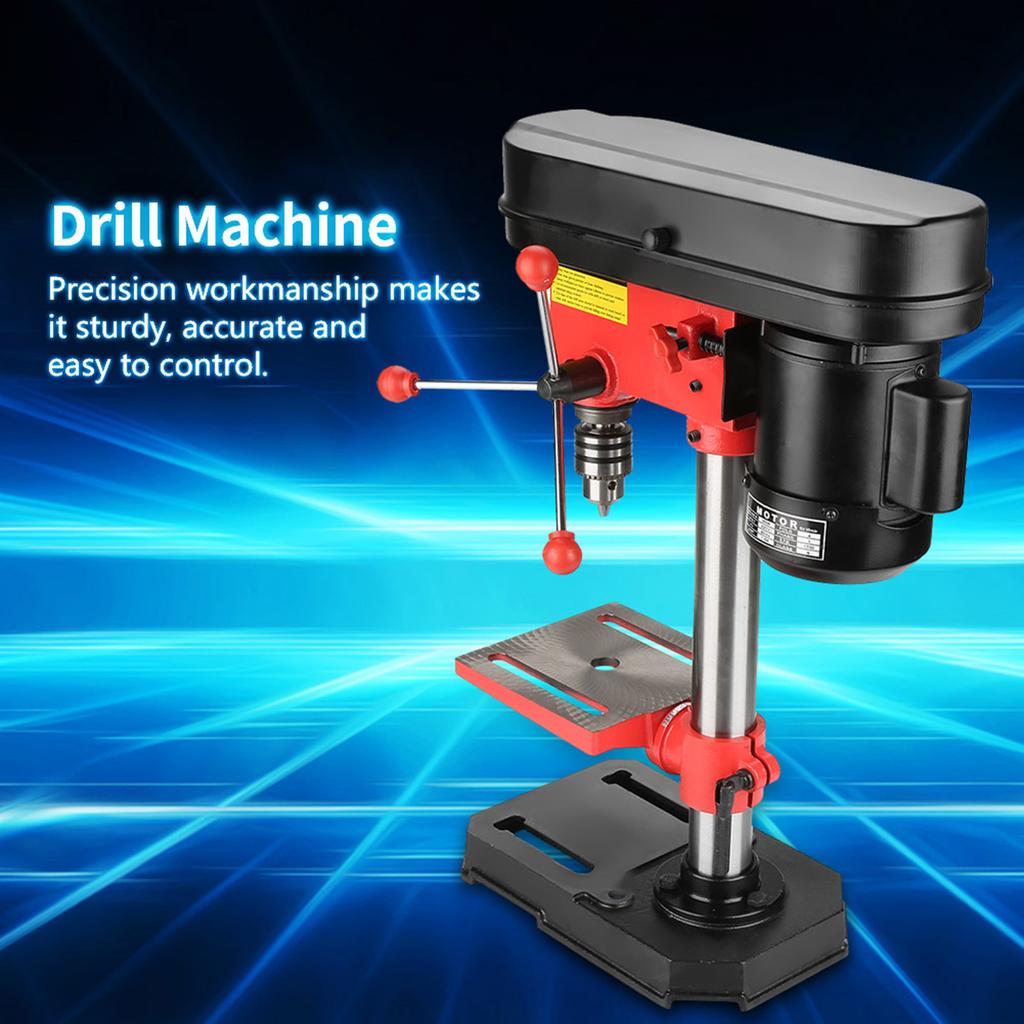 Mini Bench Drill Press Stand Workbench Mounted 350W 5 Speed 50mm