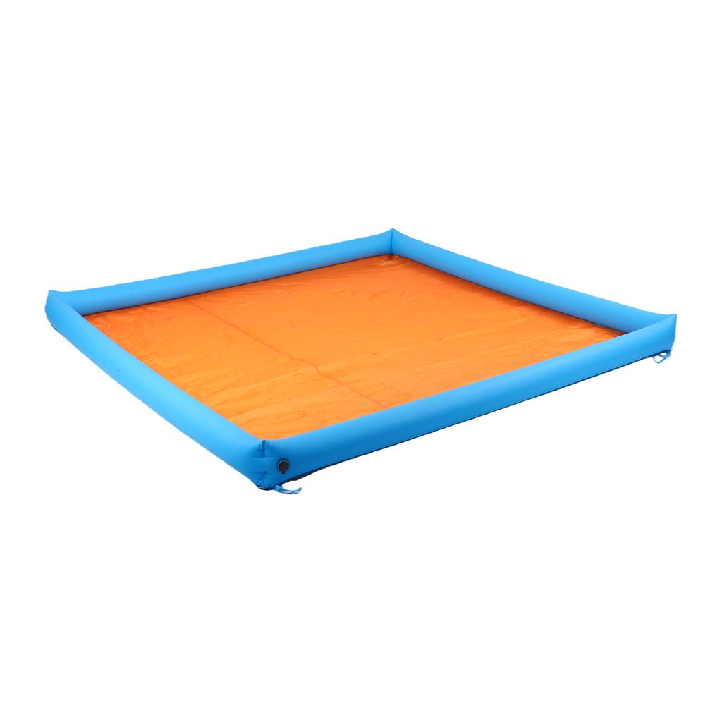 Beach Blanket 86.6x82.7 Inch with Inflatable Pillow Wall Convertible To Tent Sun Shade for Sand Lawn Outdoor Portable