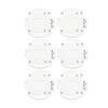6Pcs 20W RGB COB Integrated Light High Brightness COB Panel for Plant Stage Billboard Exhibition Hall