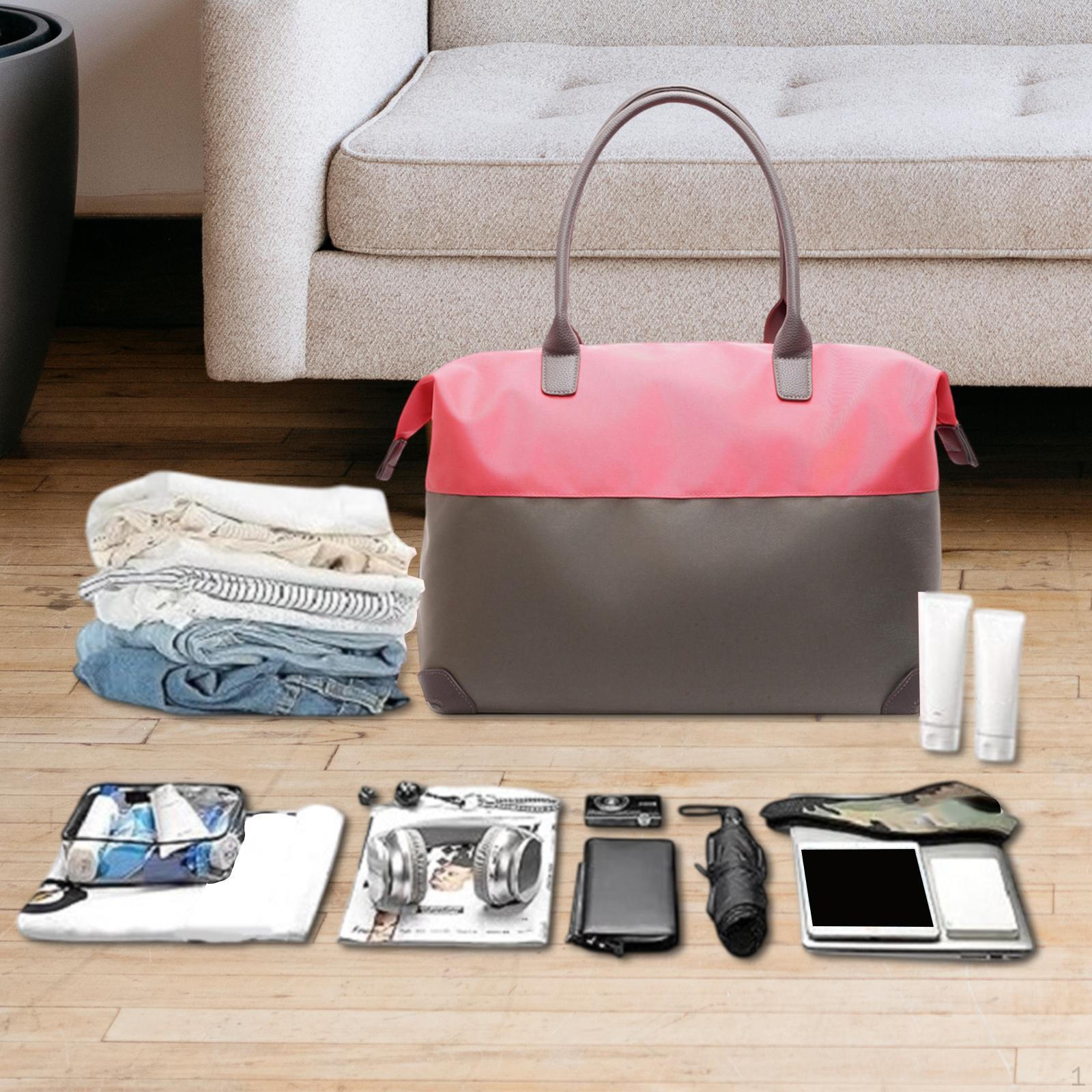 

Дорожная дорожная сумка большой емкости для занятий спортом на открытом воздухе, для работы, шопинга, для женщин, для пляжа розы красного