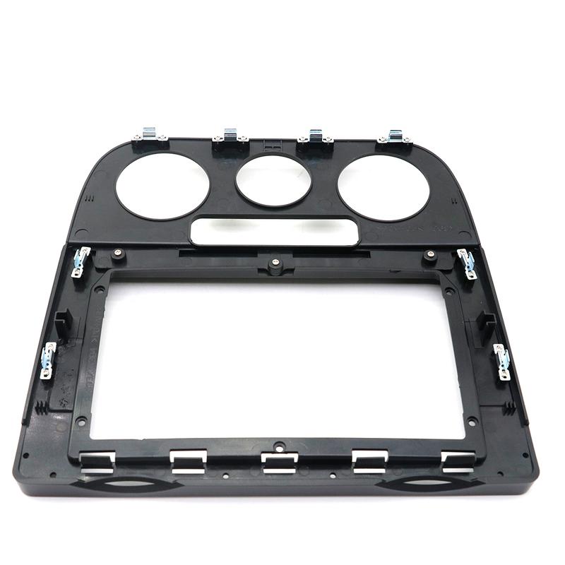 For VW Sagitar Jetta 5 Golf 5 Bora Vento 2006-2010 10 Inch Car Radio Frame Fascia Kit with Canbus Wiring Harness
