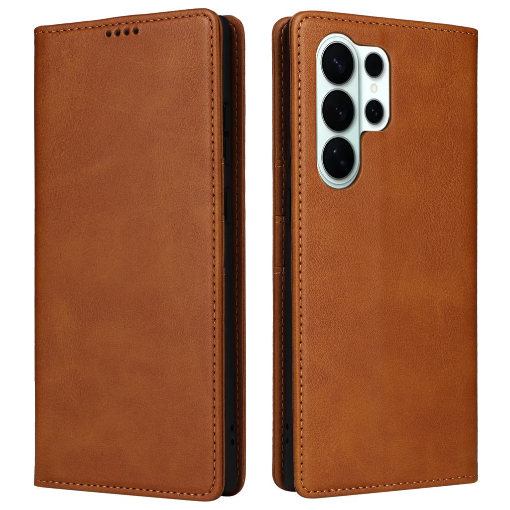 For Samsung Galaxy S26 Ultra Case RFID Blocking PU Leather Phone Wallet Cover