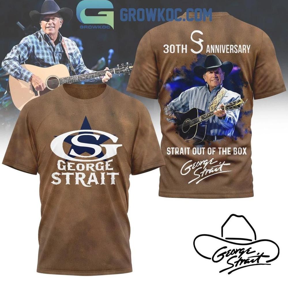 George Strait 30th Anniversary Strait Out Of The Box AOP T-Shirt US1977 Unisex T-Shirt M