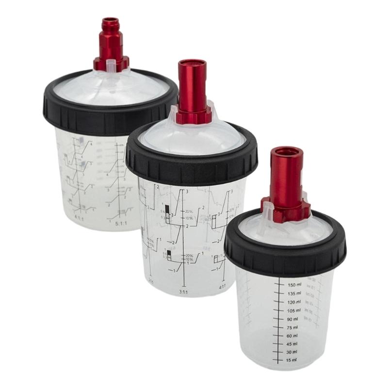 Leakproof Sprayer Guns Cup Adapter High Strength Aluminum Conversion Connectors Compatible for Various Painting Tool