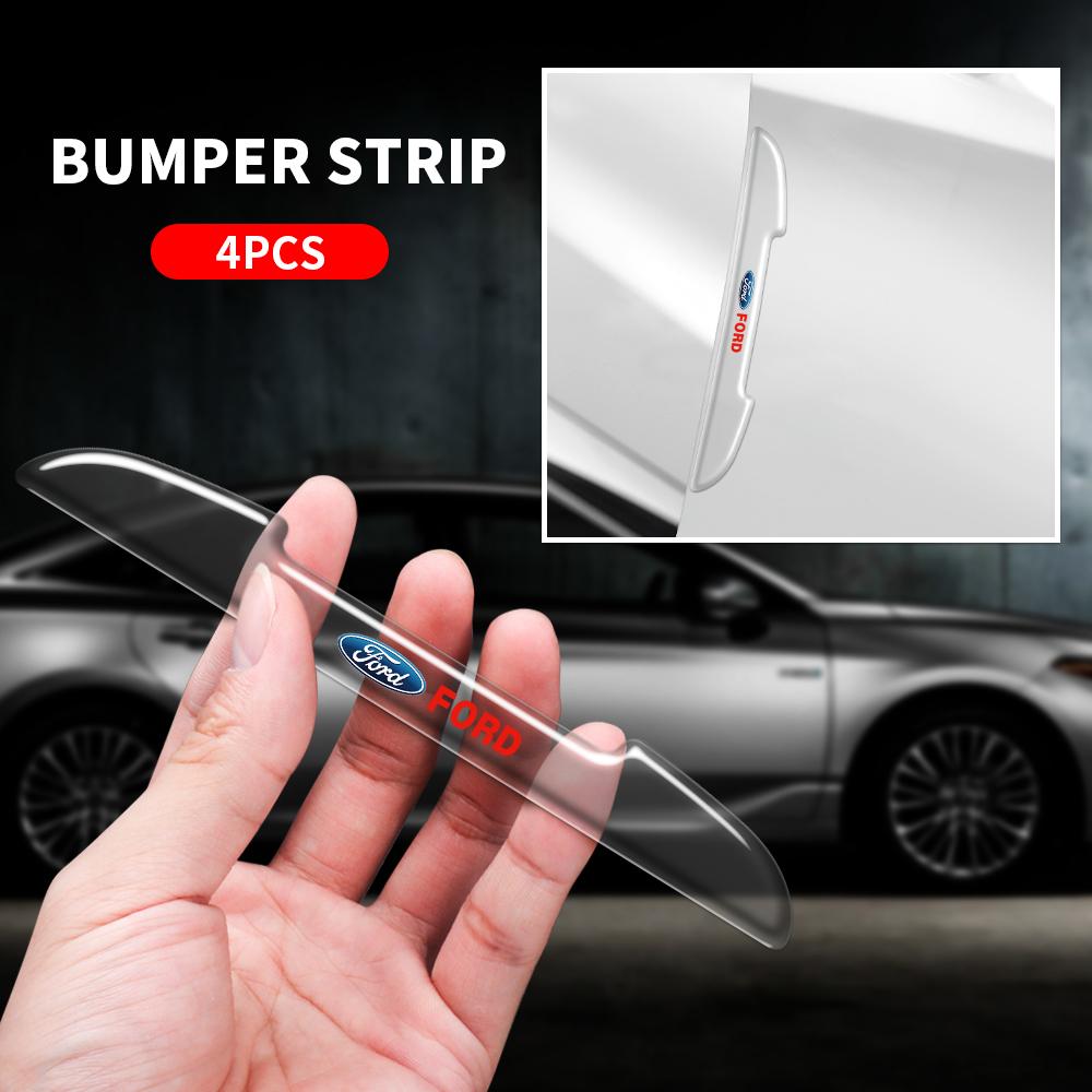 AACX1 Car Door Edge Protective Stickers Anti-Collision Strip For Ford Shelby Edge Taurus Mustang Fiesta Mondeo Fusion Explorer Escape