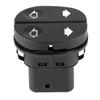 Vvikizy Duokon Interrupteur de commande de vitre électrique de voiture bouton en plastique ABS 96FG14529BC pour FORD KA FIESTA FUSI