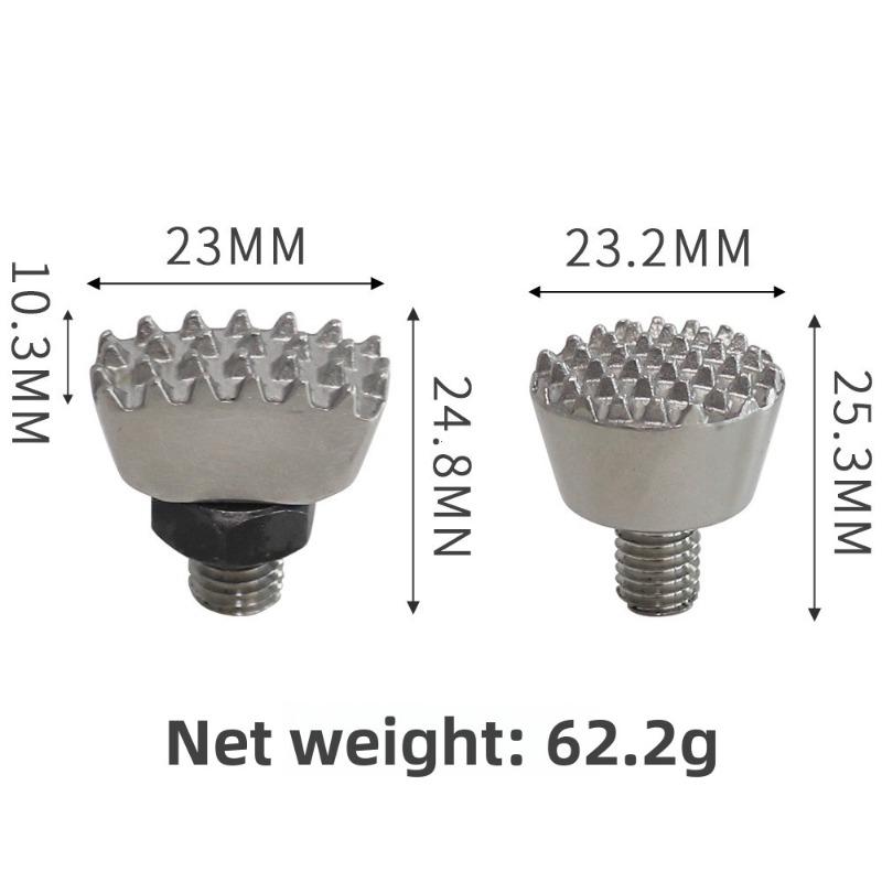 Car Dent Repair Tool Flattening Hammer Replacement Head Dent Repair Sheet Metal Free Stainless Steel Head M8 Threaded Connection