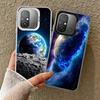 Earth Stars Space Universe Shockproof Phone Case for Xiaomi Poco X7 X6 X5 X3 Pro F7 Ultra M8 Redmi 15C 15 14C 13C 12C 10C 13 12
