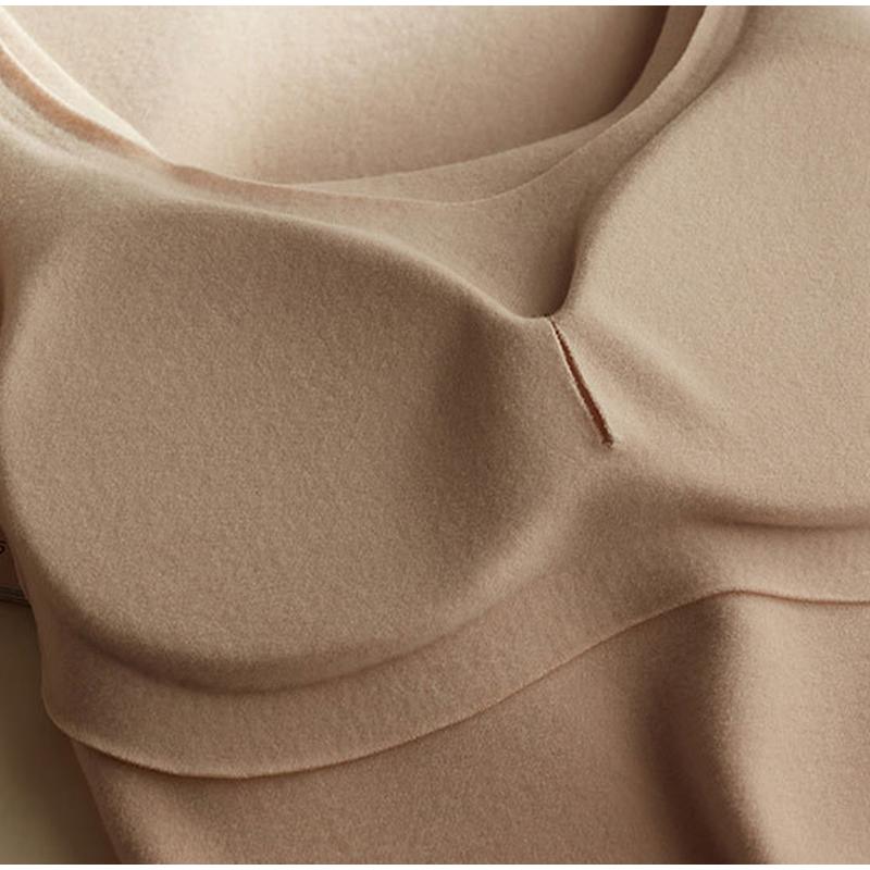 Women Seamless Chest Pads Women Vest Daily Wear Female Sports Tops