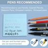 Sticky Notes Roamall Post-it 3 Types 1050 Sheets Thin Planner Stickers Semi-transparent Colorful Strong Adhesive Highlight Strips Index Transparent