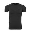 Men's Quick-Dry Breathable High-Elasticity Tight-Fit Raglan Sleeve Sports T-Shirt