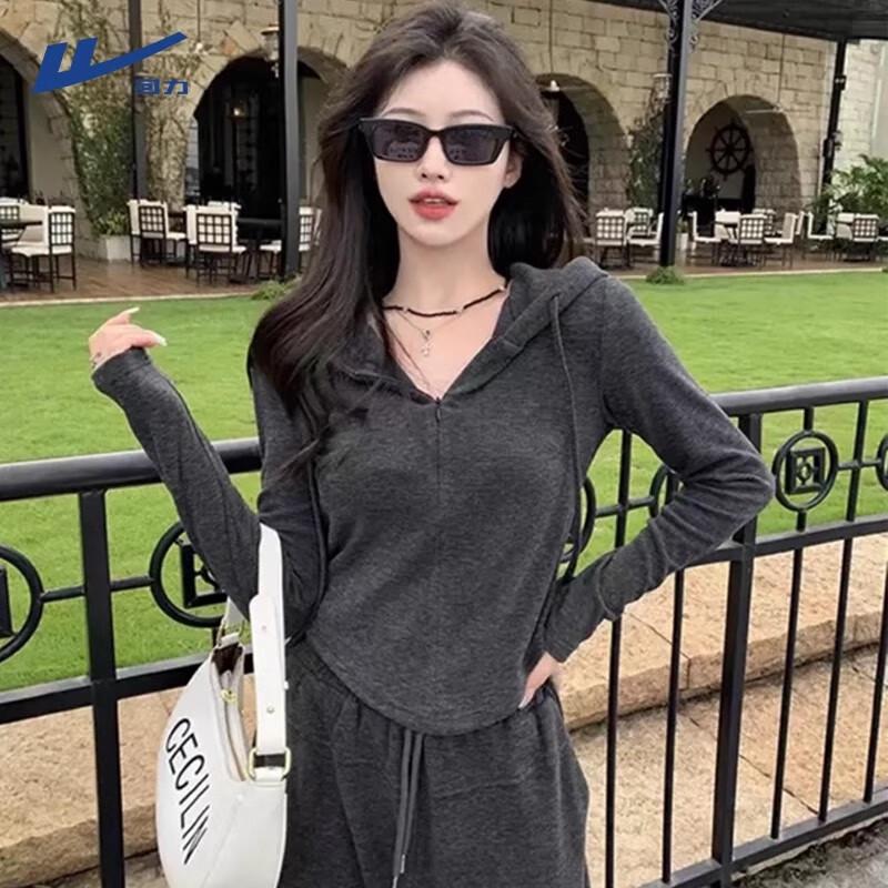 

Warrior Women s Autumn Casual Loose Hoodie 2XL