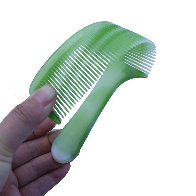 Set de 10 Piepteni Verzi pentru Păr pentru Femei și Bărbați, Instrument de Coafat Părul, Pieptene cu Dini Rari și Denși