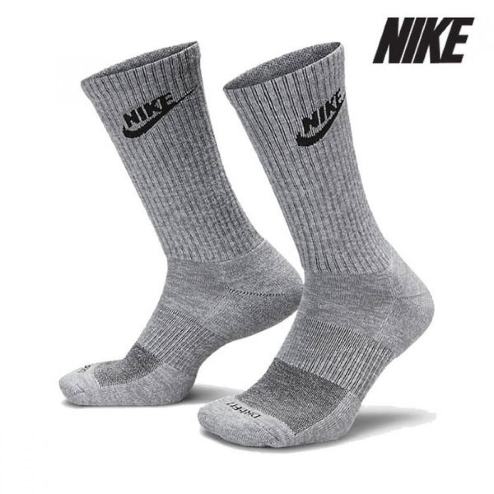 

Nike Long Neck Socks C10 Dh3778 073 Unisex Everyday Plus Cushion Crew Socks 26L