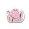 Personalized Rivet Leather Jacket Bag 2025 New Korean Version Fashion Candy Color Foreign Style Women's Shoulder Small Square Bag Pu