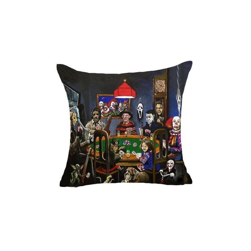Chucky Good Guy Doll Horror Movie Design Cushion Pillow Case Cover In Vibrant Colors