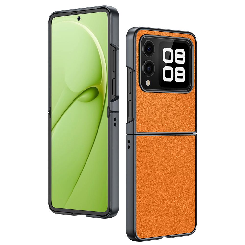 Applicable to Huawei novaflip mobile phone case Carbon fiber Kevlar pattern anti-drop ultra-thin novaflipS protective case