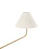CLASSY PLUS Gold WHITE Chandelier - wide