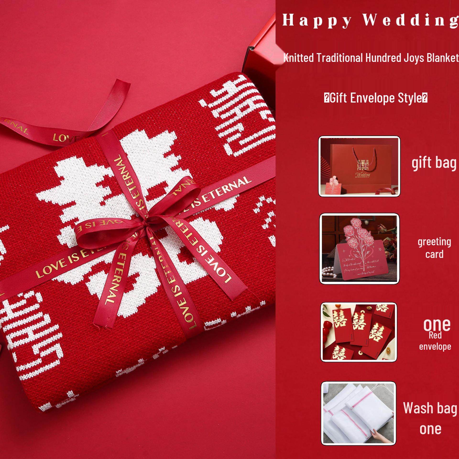 Forbidden City Baixi Carpet Wedding Gift Box for Newlyweds or Bridesmaids - Elegant and Practical Engagement Present