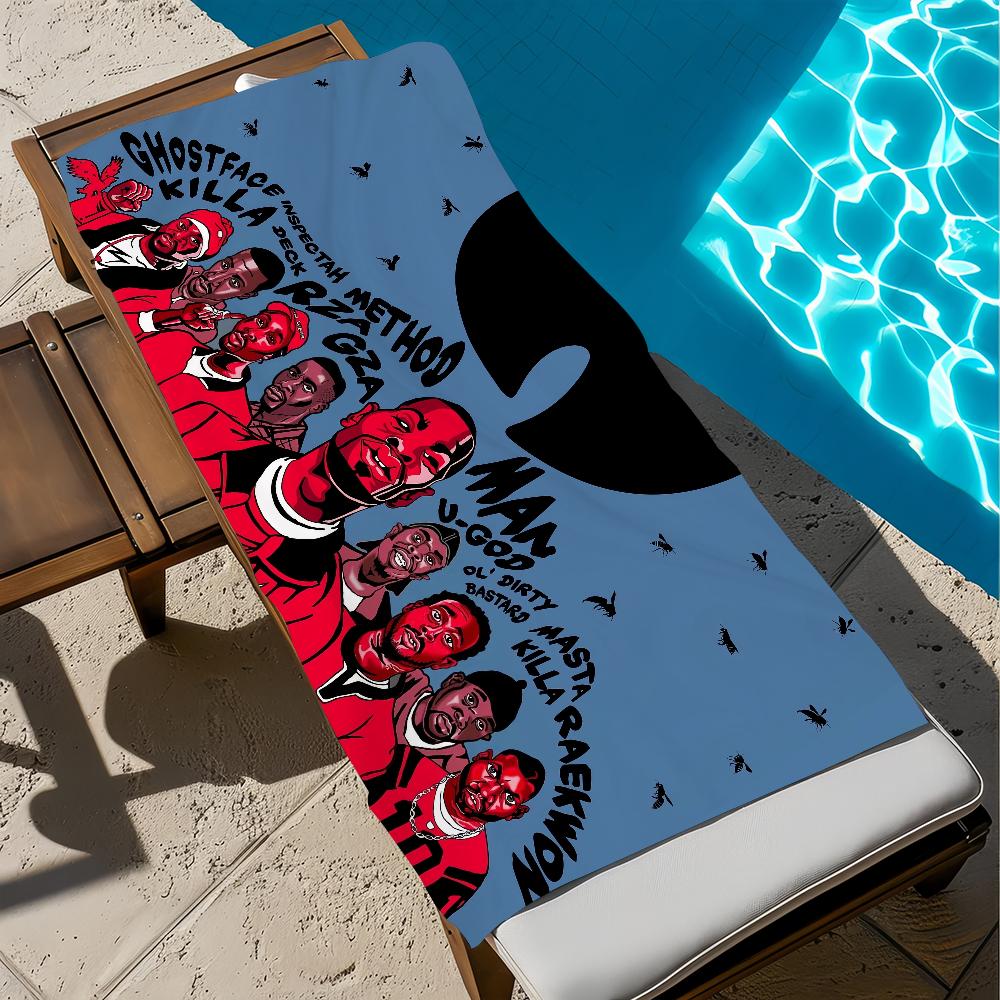 Hip Hop Team Wu-Tang C-Clan Music Towel Soft Pool Gift For Travel Gym Shower Camping Quick Dry Sports Large Beach Towel
