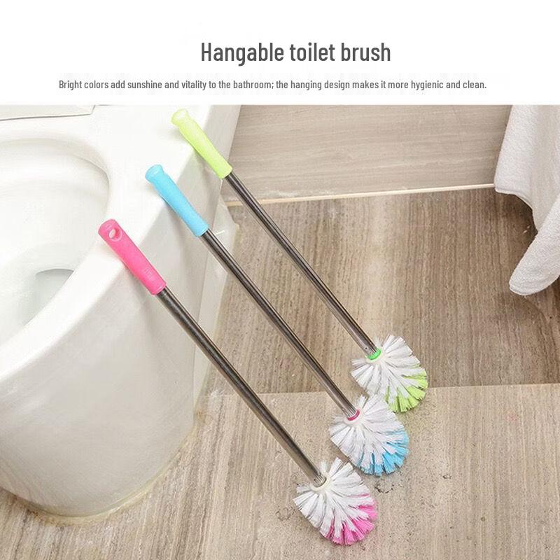 Jingyi Stainless Steel Handle Toilet Brush (30-Pack)