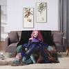 Alien Stage Anime Szene Poster Decke Warm Weich Muster Plüsch Überwurfdecke für Sofa Bett Flanell Tagesdecke Bettbezug