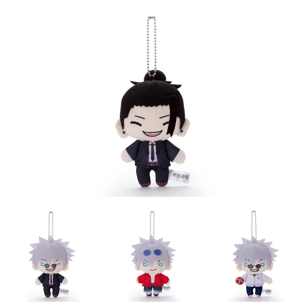 Adorable Toho Jujutsu Sorcery Plush Toy Featuring Gojo Satoru In Stylish Summer Outfit