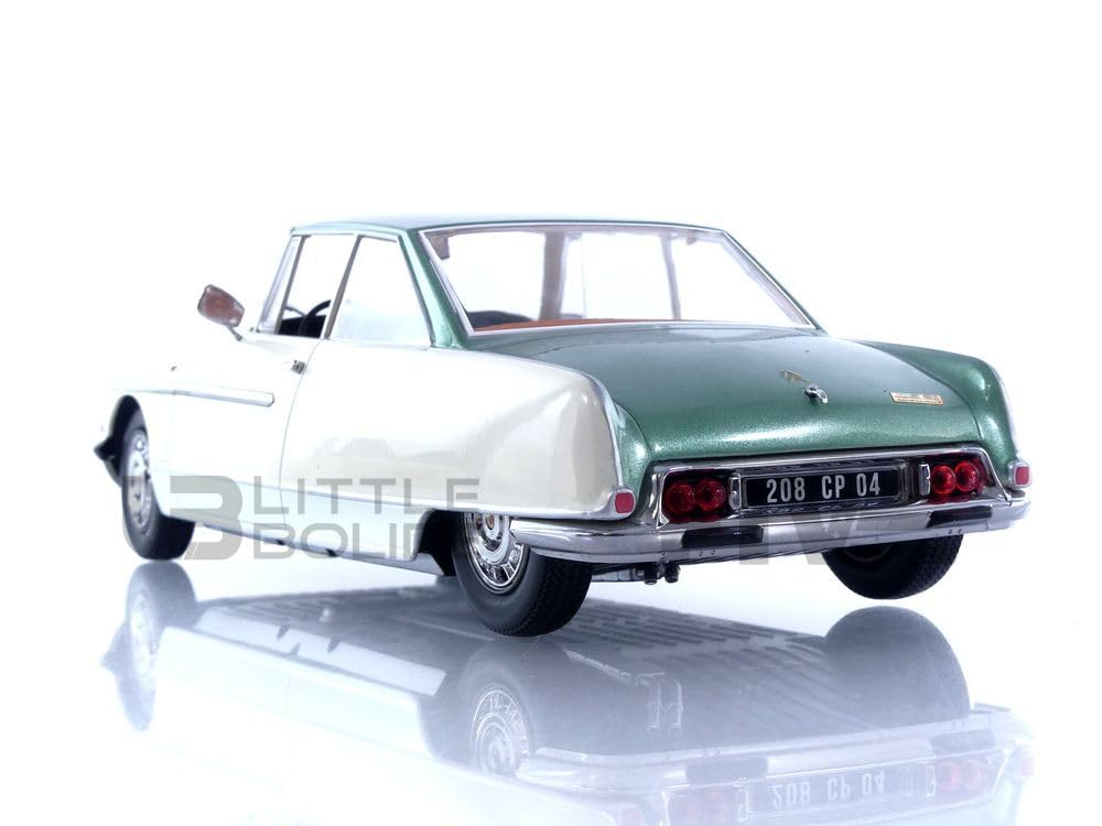 NOREV Citroen DS 21 Le 68 Green Roof 181751 Léman Ivory/Metallic 1/18