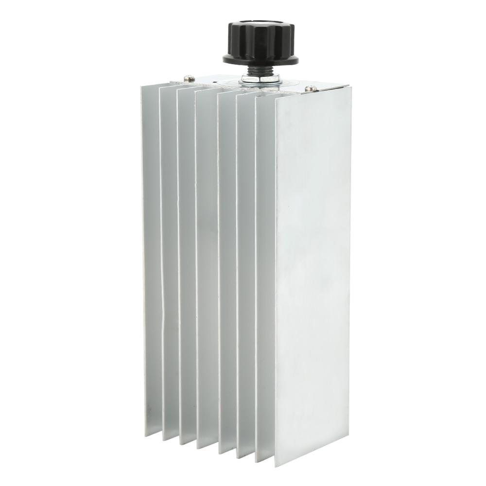 6000W SCR Electric Voltage Regulator AC 220V Voltage Controller Thermostat  Resistance Load