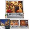 Festive Christmas Tapestry Background Cloth For Party Decor And More