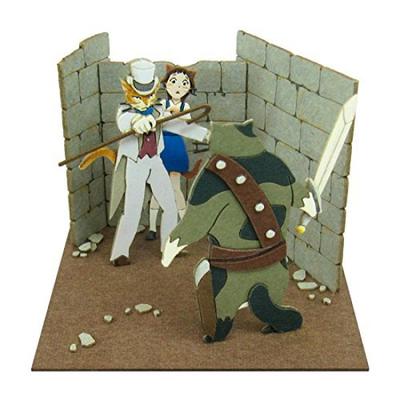 Sankei Studio Ghibli The Cat Returns Baron and Cat Haru Paper Craft Mini Non-scale MP07-65