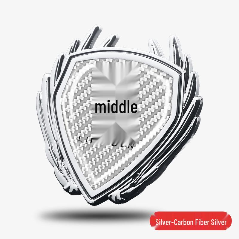 Lincoln Adventure MKC Aviator MKT Body Side Window Metal Badge Logo Sticker