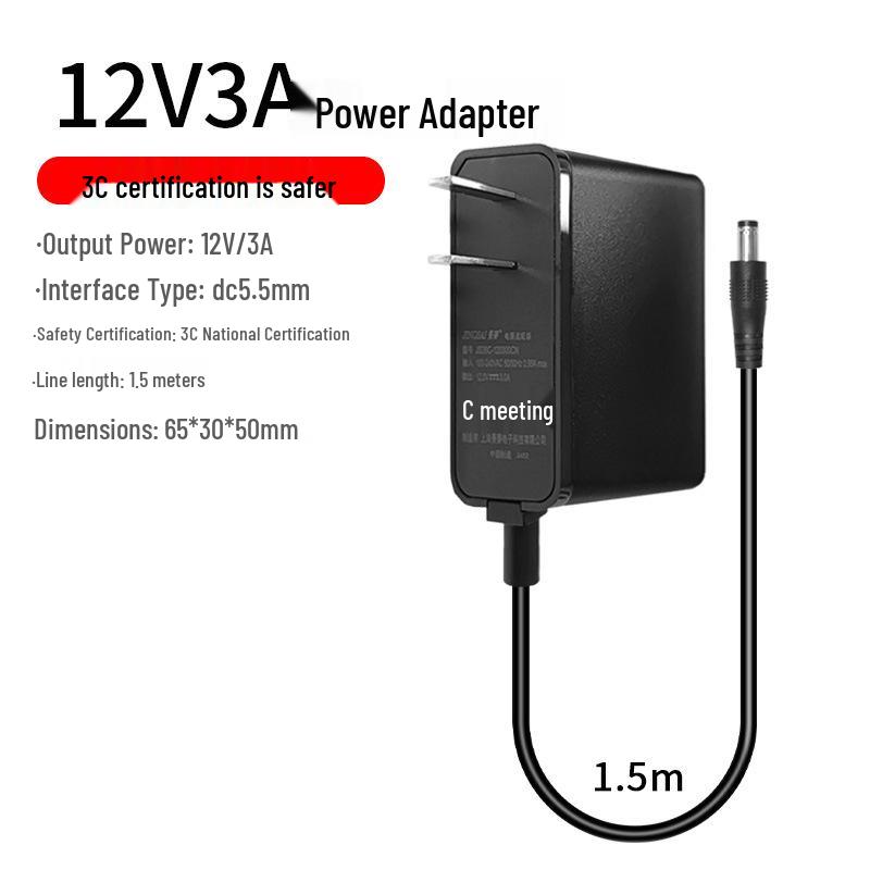 9V1A Netzteil mit 3C-Zertifizierung, Ideal für Effektpedal & Elektronische Tastatur (5V/6V/7.5V/12V, 1000mA)