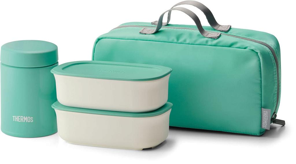 Thermos Vacuum Insulated Soup Lunch Set, Mint, JEA-800 MNT
