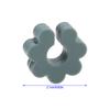 24pcs/set Mixed Color Silicone Wine Glass Marker Charm Drinking Glass Identification Cup Label Tag Signs Party Bar Home Supplies