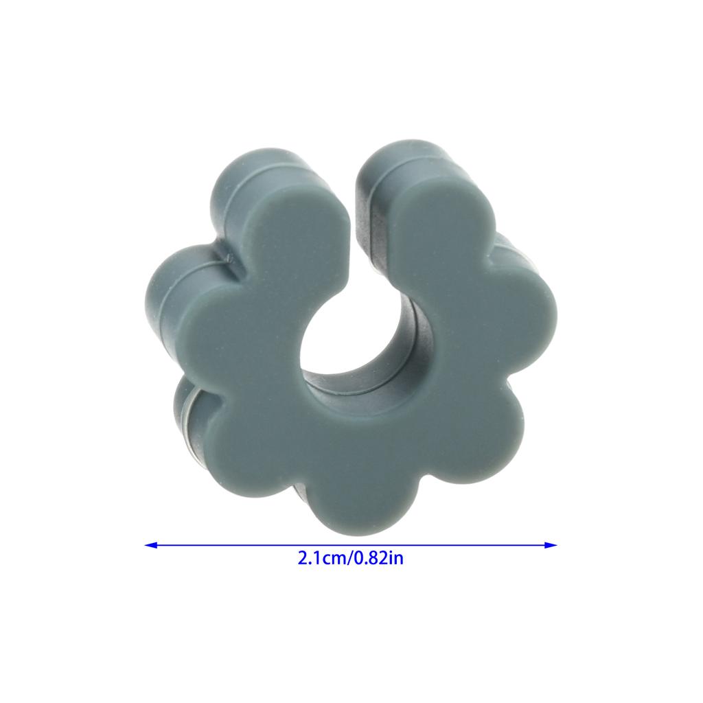 24pcs/set Mixed Color Silicone Wine Glass Marker Charm Drinking Glass Identification Cup Label Tag Signs Party Bar Home Supplies