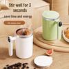 Kreativer Selbstumrührender Kaffeebecher mit Magnetischer Ladefunktion und Temperaturanzeige