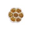 Mini Gold & Silver Half-Round Beads: Versatile Nail Art Decorations