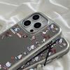 High Definition Makeup Mirror Iphone13 Personalized Hello Kitty Apple 17 Mobile Phone Case 14promax Mirror 15 Anti-drop 11